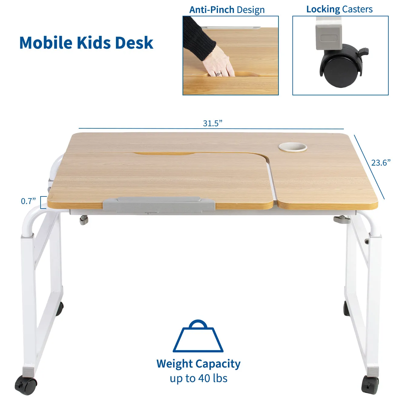 Adjustable Desk for Kids and Adults