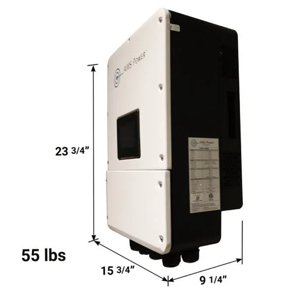 Aims Power Hybrid Inverter Charger 4.6 kW Inverter Output 6.9 kW Solar Input Grid Tie & Off Grid - PIHY4600