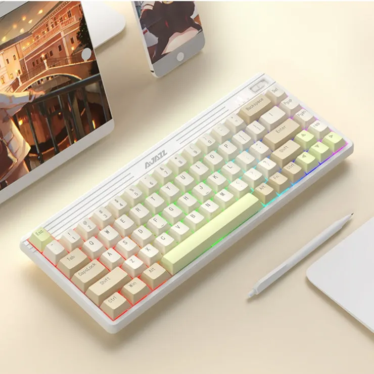 AJAZZ K690T Pro Three Mode Mechanical Keyboard