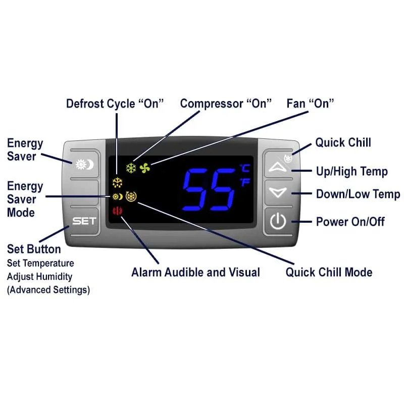 CellarPro 3000Sqc Pre-Charged Split Quick connect 25ft (up to 600 cubic feet)