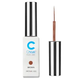 Chisel Nail Art Gel - Brown