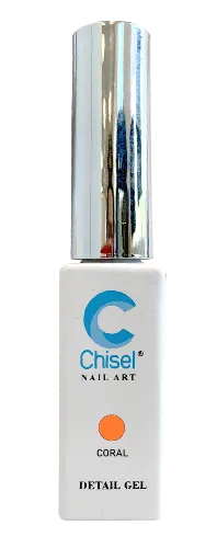 Chisel Nail Art Gel - Coral