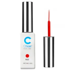 Chisel Nail Art Gel - Red