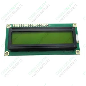 Green Color 1602 Character Lcd Display 16x2 Lcd Display