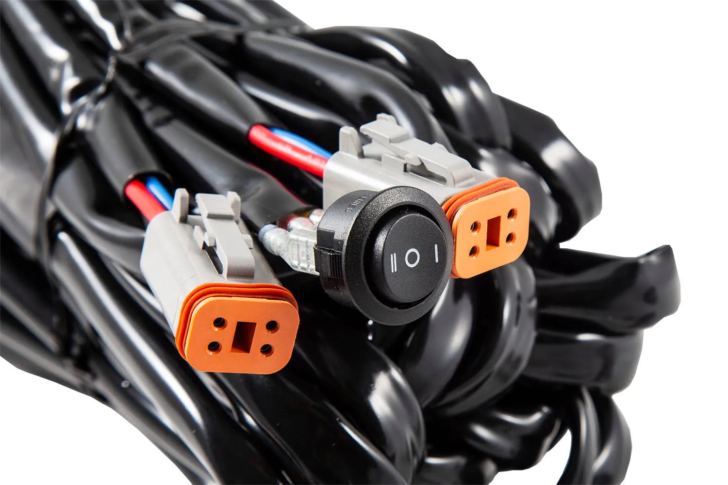 Heavy Duty Dual Output 3-way 4-pin Wiring Harness Diode Dynamics