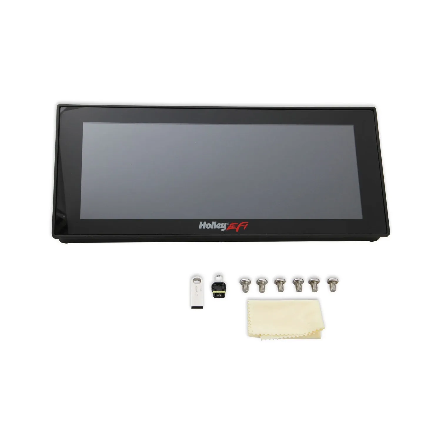 Holley EFI Pro Dash - Digital - 13.44 x 5.81 x 1.25" Rectangular Touch Screen - Multiple Gauges - Programmable - Black Face