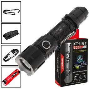 KLARUS XT11GT Tactical Flashlight Kit - Black