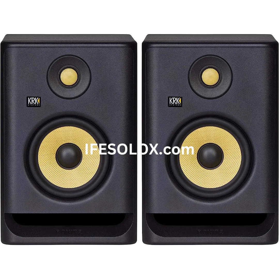 KRK ROKIT 7 G4 Dual (2-Way) 7" Active Near-Field Studio Monitor Speaker for Music Production - Brand New