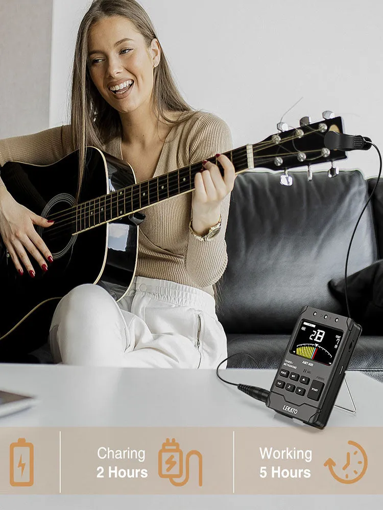 LEKATO ATM-600 Tuner 3 In 1 Digital Metronome