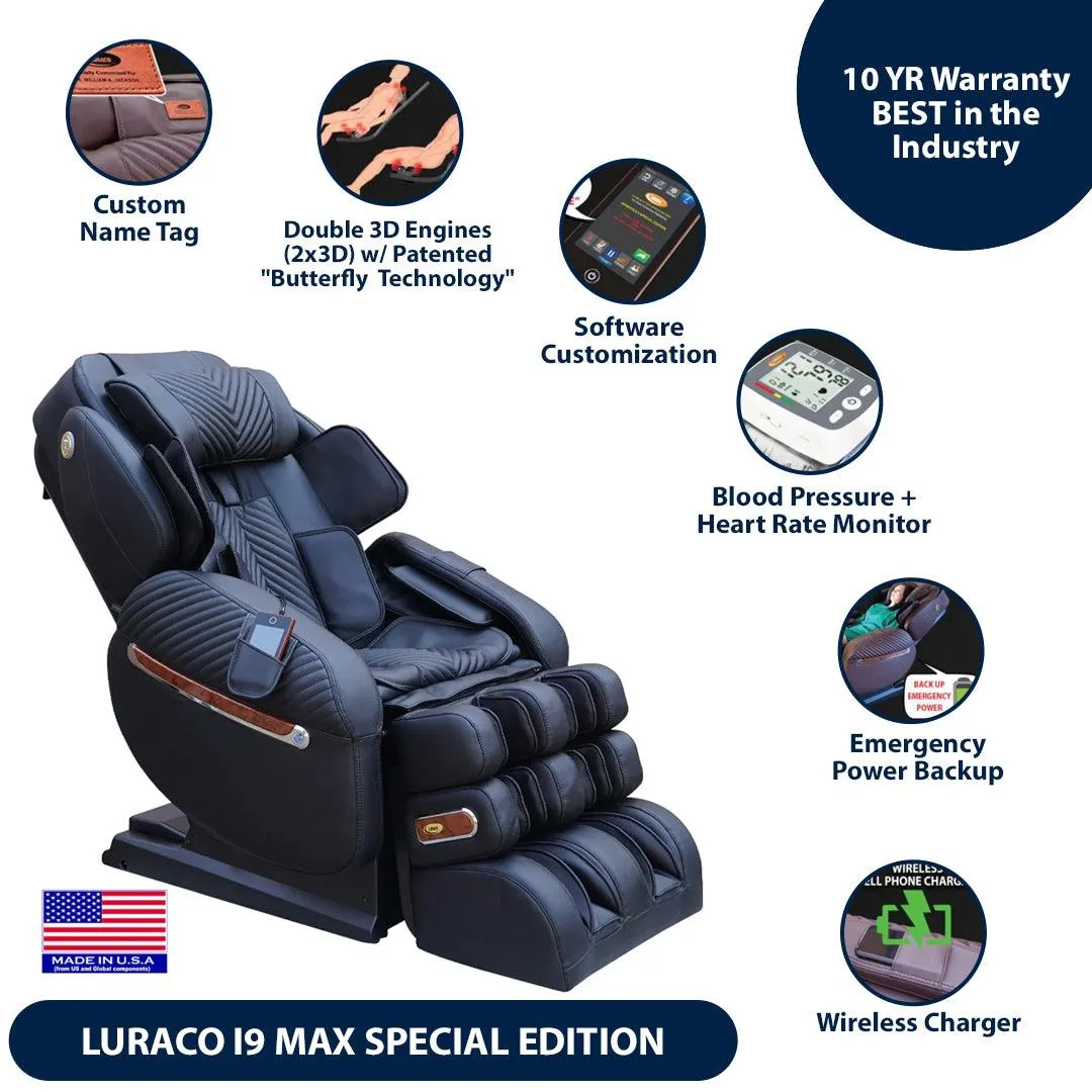 Luraco i9 Max Plus Special Edition Massage Chair