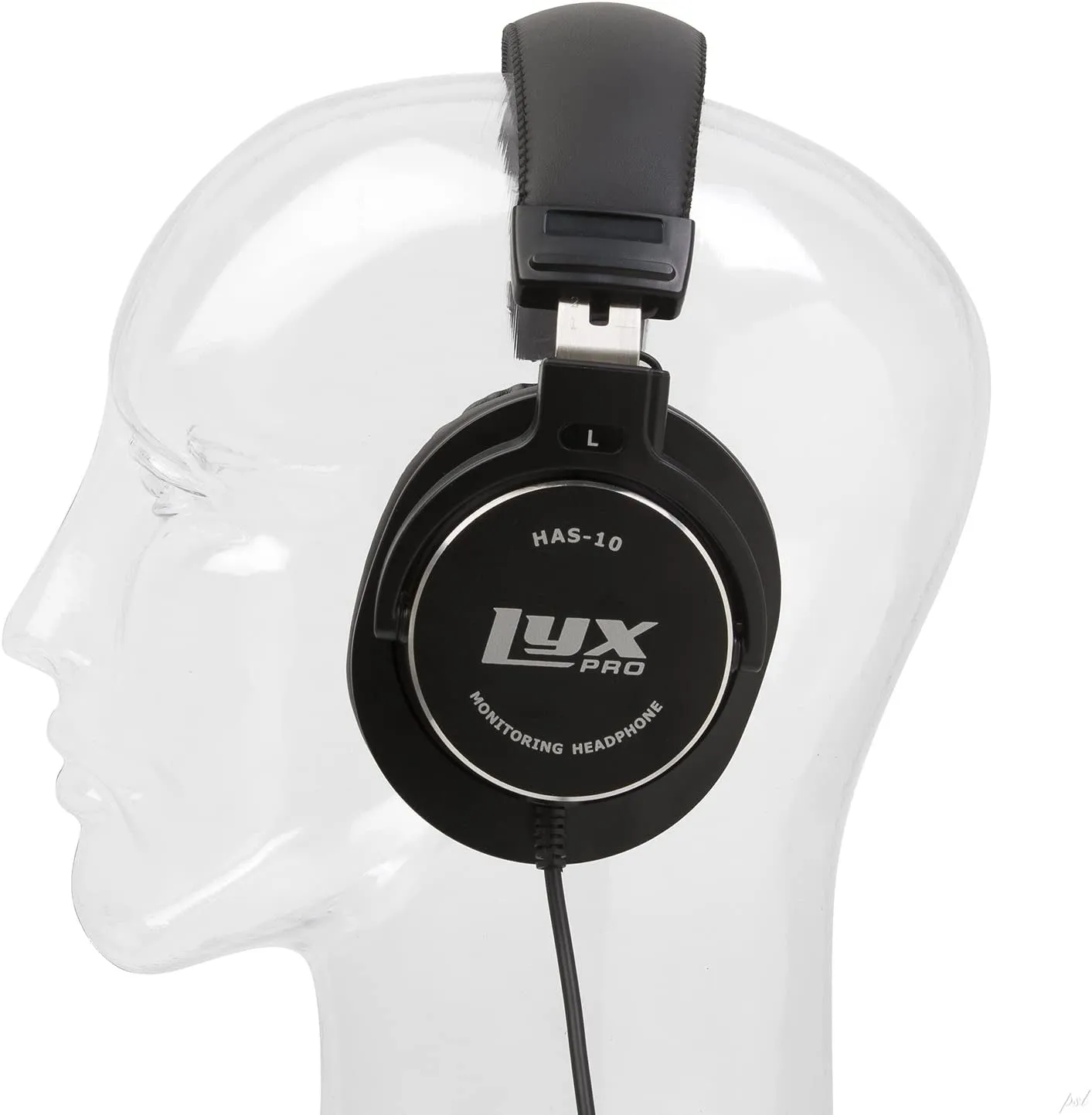 Lyxpro HAS-10 Closed Back over Ear Professional Studio Monitor and Mixing Headphones,Music Listening,Piano,Sound Isolation, Lightweight and Flexible