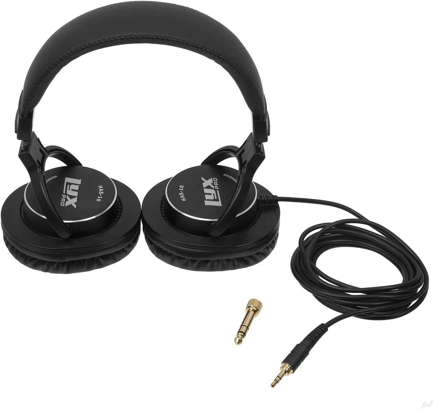 Lyxpro HAS-10 Closed Back over Ear Professional Studio Monitor and Mixing Headphones,Music Listening,Piano,Sound Isolation, Lightweight and Flexible