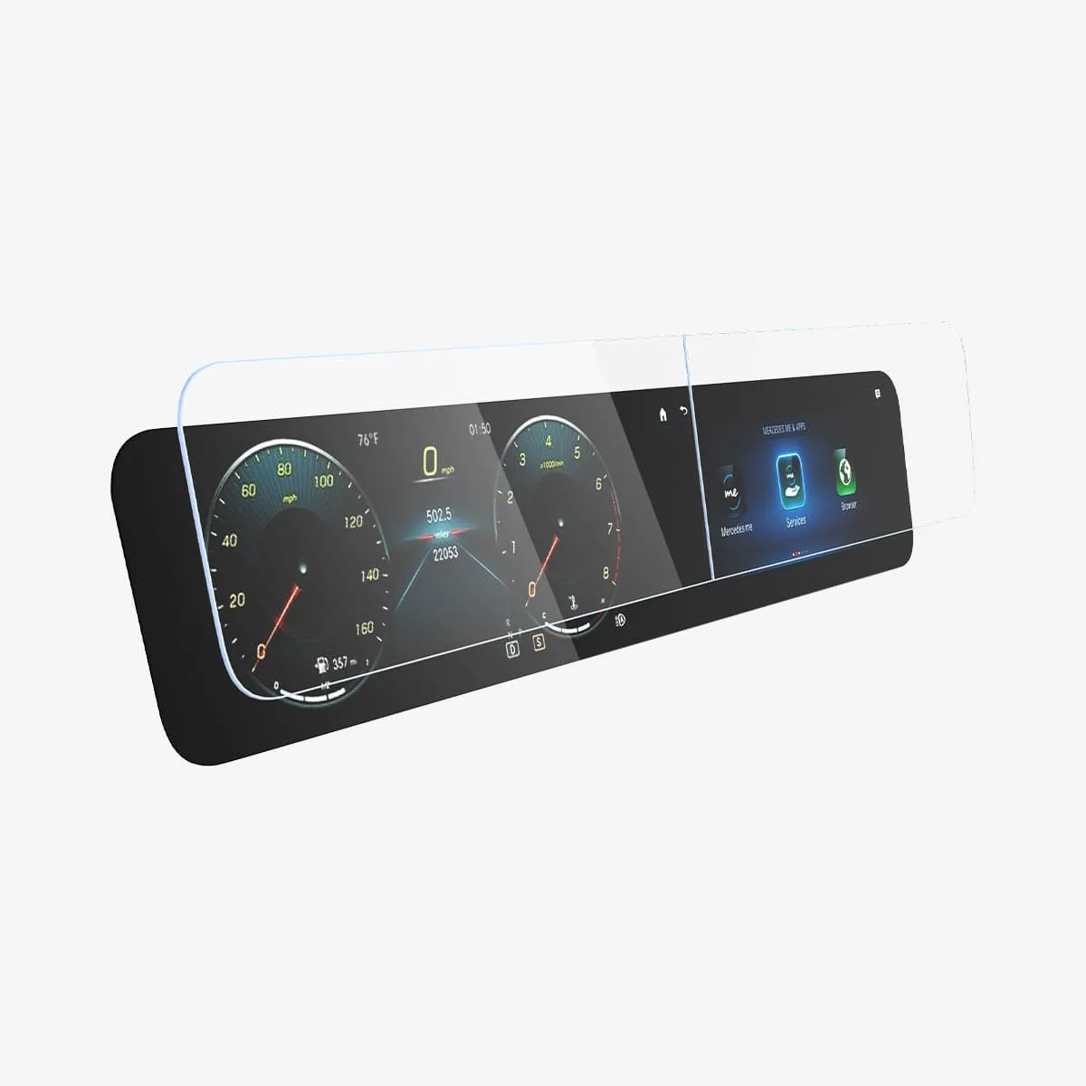 Mercedes Models - Screen Protector GLAS.tR EZ Fit | Anti-Glare