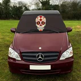 Mercedes Vito W639 Screen Cover - Sugar Skull