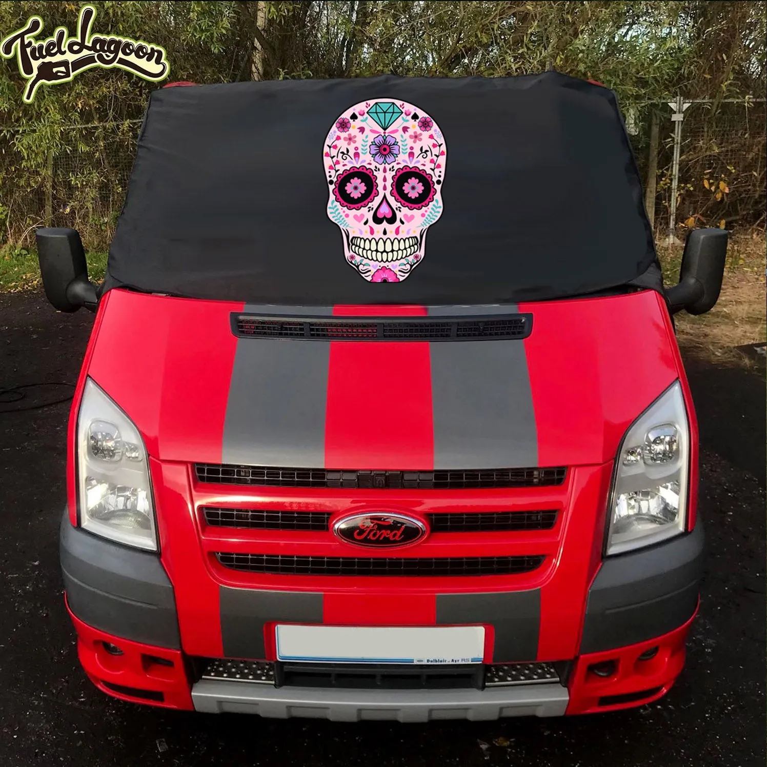 MK7 Transit Screen Wrap - Sugar Skull