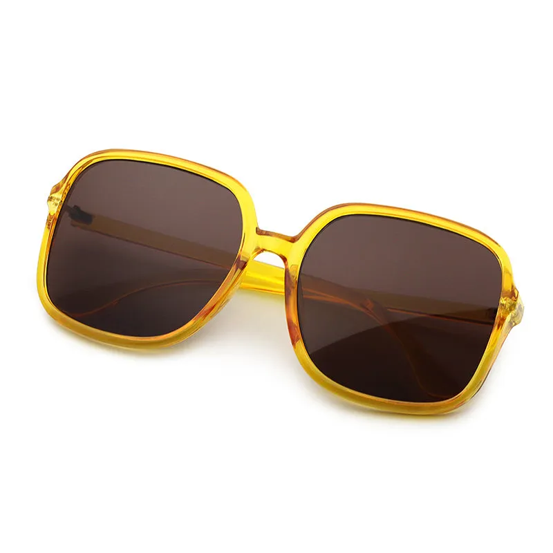 Oval Frame Sunglasses