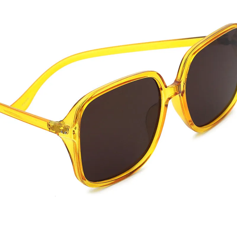 Oval Frame Sunglasses