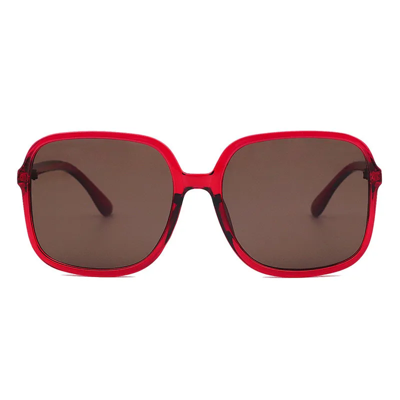 Oval Frame Sunglasses