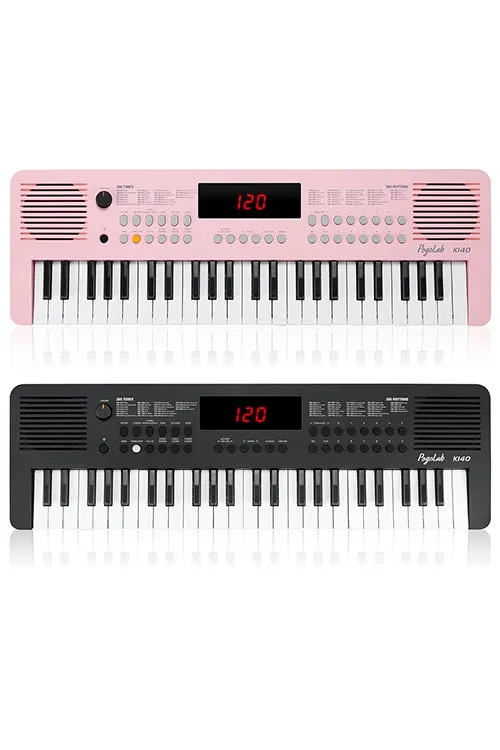 POGOLAB K140 49-Key Mini Keyboard Piano with 300 Rhythm Patterns and Versatile Features