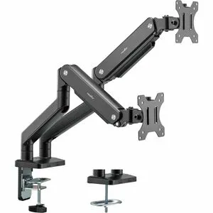 Rocstor ErgoReach Mounting Arm for LED Display, LCD Display, Monitor - Matt Black - Landscape/Portrait