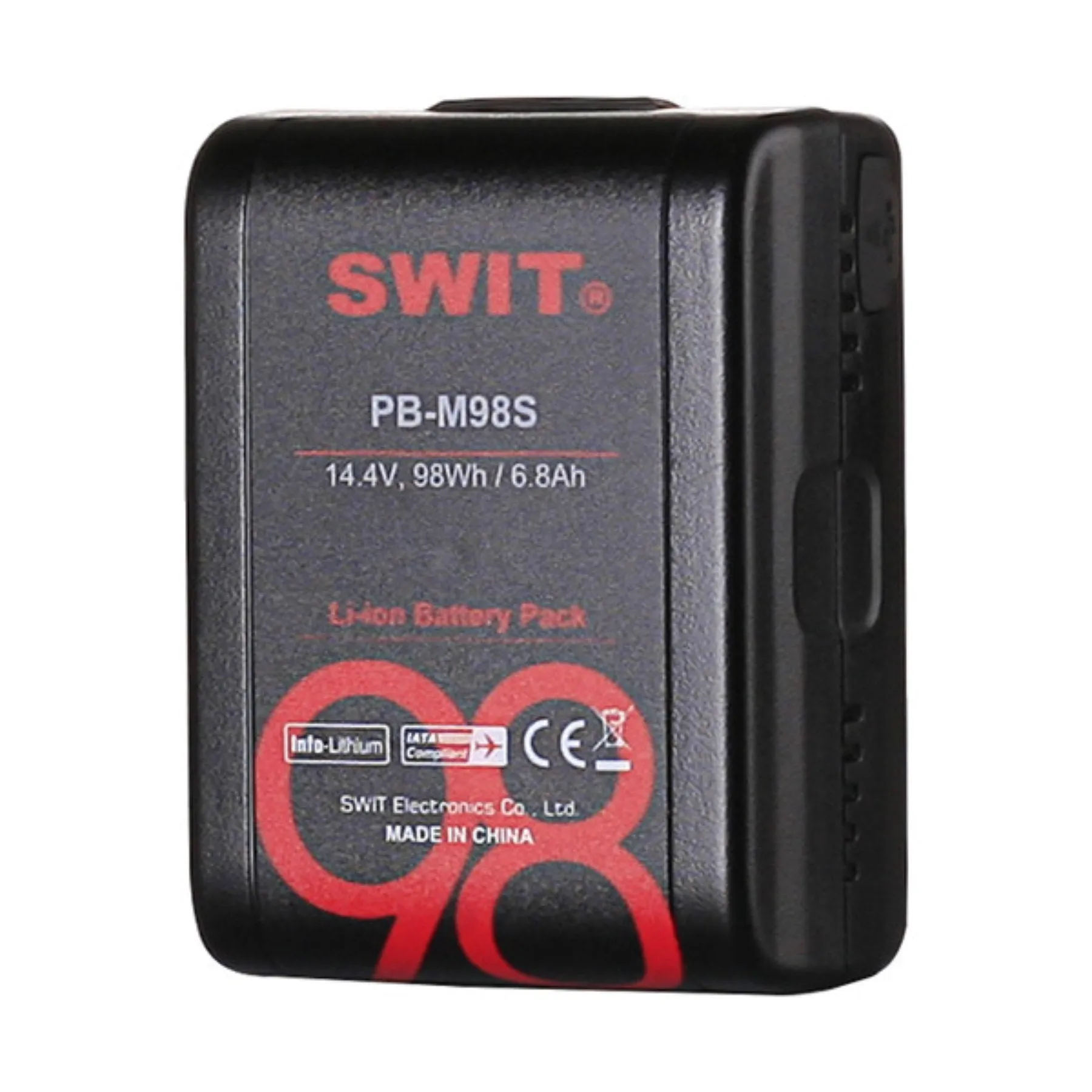 SWIT PB-M98S 14.4V 98Wh Pocket Battery with D-Tap and USB Output (V-Mount)