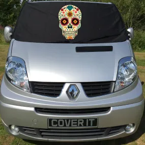 Trafic, Primastar, Vivaro Screen Wrap - Sugar Skull