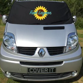 Trafic, Primastar, Vivaro Van Screen Wrap -  FL Sunflower