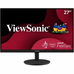 ViewSonic VA2747-MHJ 27 Inch Full HD 1080p Monitor with Advanced Ergonomics, FreeSync, 100Hz, Ultra-Thin Bezel, Eye Care, HDMI, VGA Inputs for Home and Office