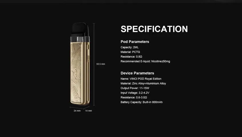 Voopoo Vinci Pod Vape Kit Royal Edition