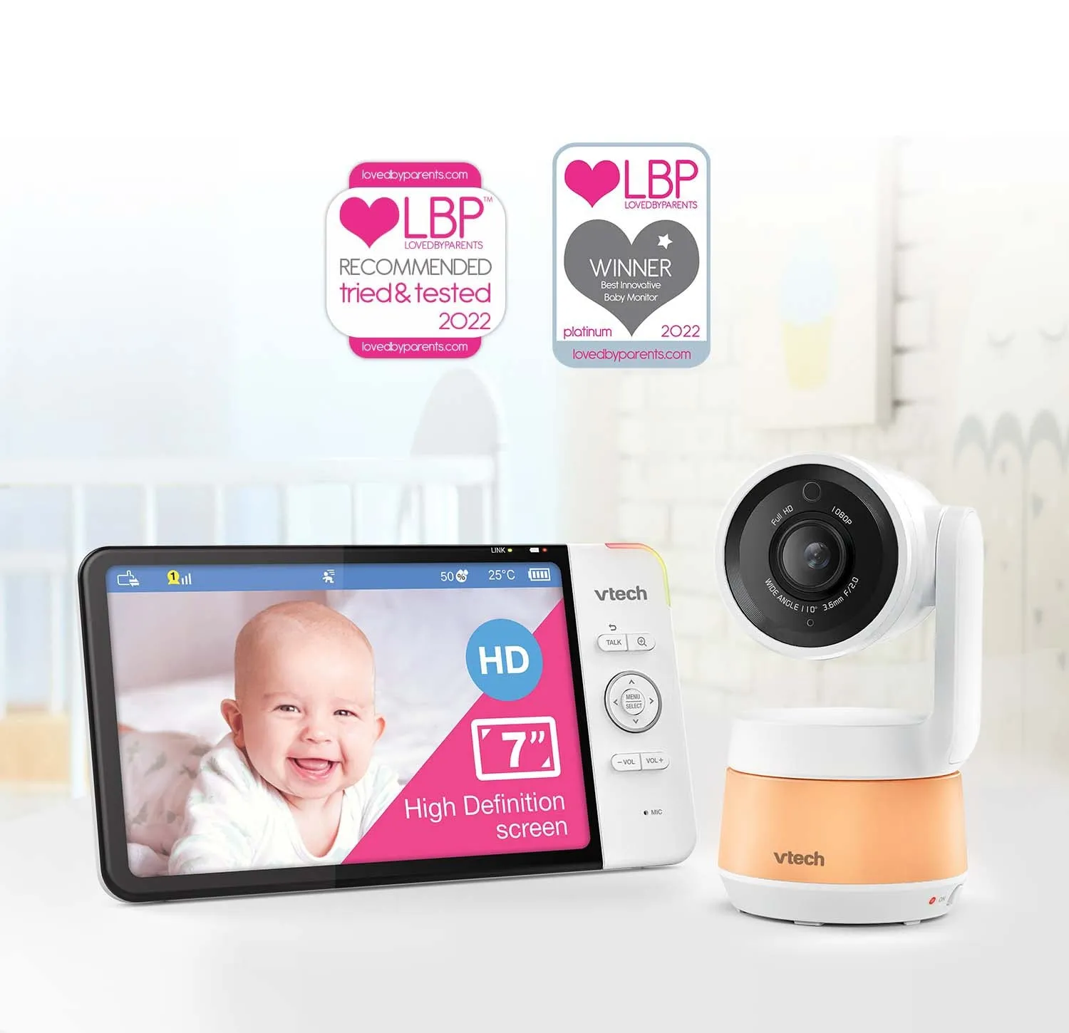 Vtech Smart Wifi Video Monitor VHRM7767HD